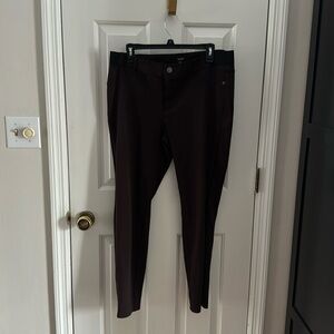 Simply Vera - Vera Wang dark brown skinny pant